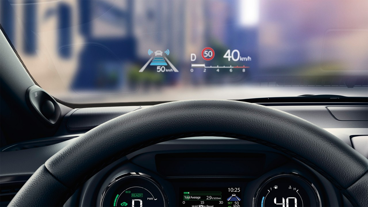 Toyota Corolla Hatchback dashboard close up
